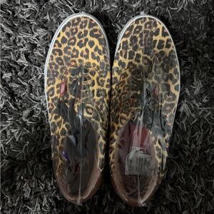 Vans Leopard Print Sneakers